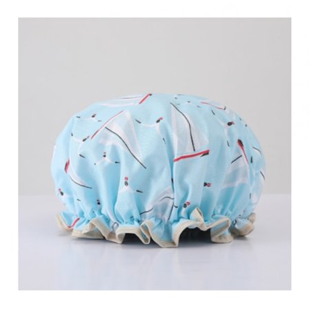 Duschmössor Dubbla Lager Badmössor Vattentäta Designade Satinfodrade Håller Håret Torrt