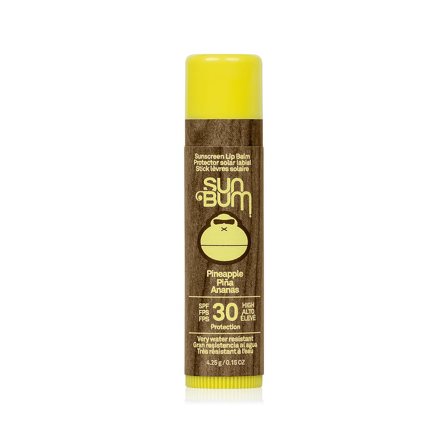 Sun Bum Sunscreen Lip Balm SPF 30 Pineapple, Skincare, Solcreme, Solcreme Til Ansigtet