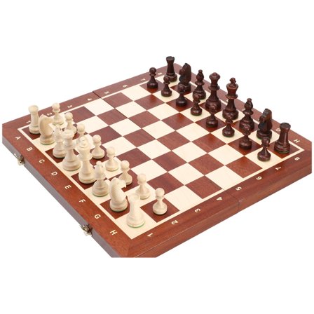 Stort Staunton sjakksett - Sammenleggbart