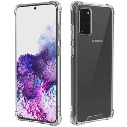 Samsung S20 Plus Stötdämpande Silikon Skal Shockr Transparent