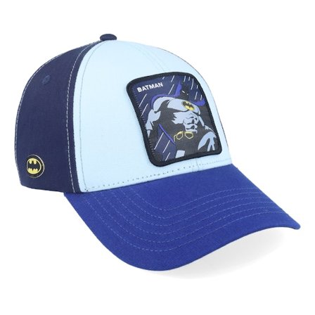 Capslab - Blå adjustable Keps - DC Comics Batman Black/Blue Adjustable @ Hatstore