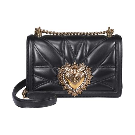 Dolce & Gabbana, Cross Body Bags Zwart, Dames, Maat:ONE Size