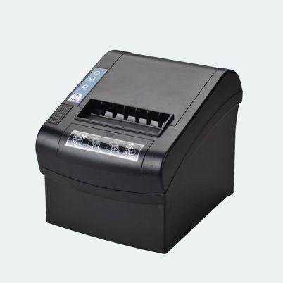 ALLNET Kasse Thermo-Bondrucker / Kassendrucker ALL-PR806, USB/LAN/RS232, schwarz