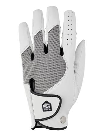 Golf Super Wedge Left - 5 Finger White/Dark Grey-10 Hestra White