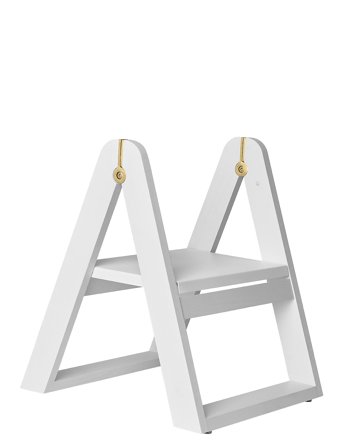 Gejst Reech Step Stool Ladder - White - H47CM
