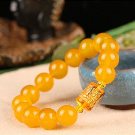 Smyckesberlock rikedom armband naturlig Ceregat Buddha pärla berlock smäll