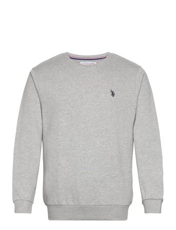 Hugo Slim Sw Uspa M Sweat Sweat-shirt Genser Grå U.S. Polo Assn.*Betinget Tilbud