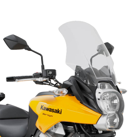 Windscherm Givi D-ST Helder - Kawasaki Versys 650 2010-2014