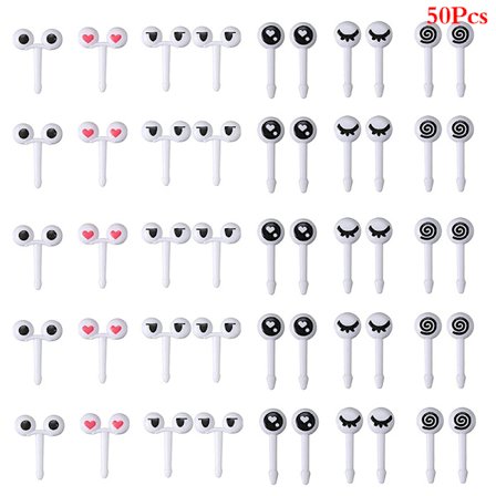 30/50 stk tegneserie dyrefrugtgafler Plastic Dessert Pick