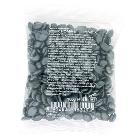 2x100g Vax i flingor - Pour Homme - Italwax