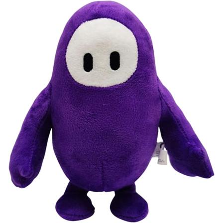 18 cm Fall Guys pehmolelut Pehmeä sarjakuvahahmo Täytetty (Violetti)