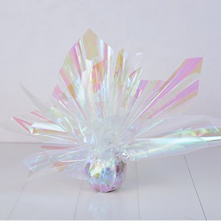 {xjxj}Symphony Folie Regnbuefolie Cellofan DIY Lollipop Blomst