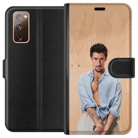 Yhteensopiva Lompakkokotelo Samsung Galaxy S20 FE Bad Bunny Super Bowl-inspiroima grafiikka, jossa NFL-trofe ja San Franciscon silta urheilusuunnittel