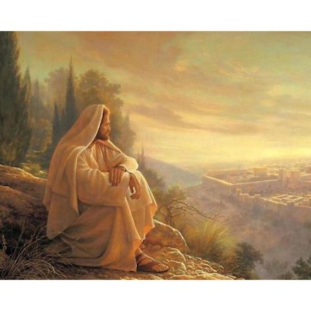 Voksenpuslespil 500 brikker Religiøst Jesus-puslespil Familiespil Legetøj Kristent puslespil Voksen Ungdom G