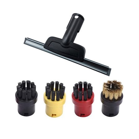 Til Karcher Easyfix SC2 SC3 SC4 SC5 Moppe Klud Reservedele og Vinduesdyse Rund Børste