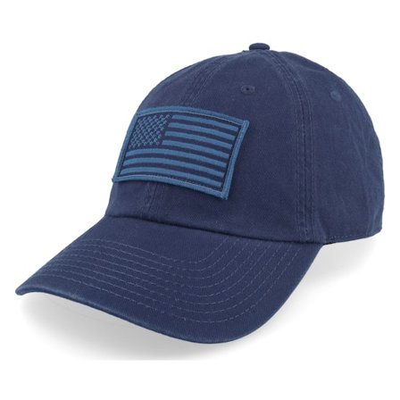 American Needle - Blau Unconstructed Cap - Usa Conrad Navy Dad Cap @ Hatstore