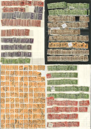 Danmark - Dublet samling i 1 ringbind - Stemplet