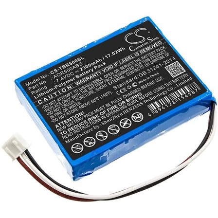 Batteri for test, undersøkelse, utstyr for Tribrer AOR500, AOR500-s, AOR500-A etc.