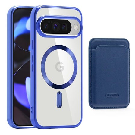 Google Pixel 10 / 10 Pro Case with Wallet - Dark Blue