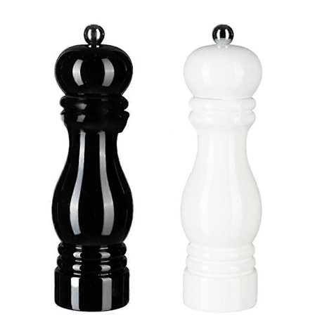 Suola- ja pippurimylly Puinen pippurimylly Suola- ja pippurisirottimet säädettävällä keraamisella roottorilla_Billiga Gåvor