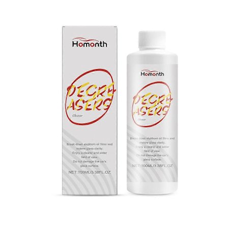 Bilglas olie film rengøringsmiddel dekontaminering fjerner oliefilm anti-dug klar rengøring vedligeholdelse bil 100ml