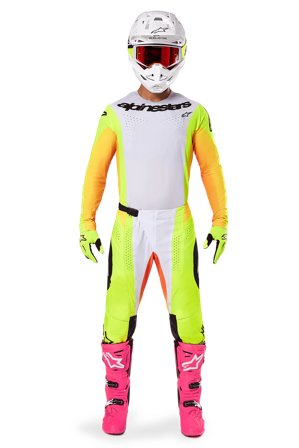 Completo Cross Alpinestars Techstar Melt Giallo-Nero