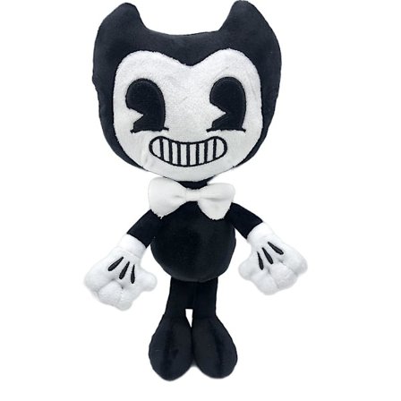 Söpö Bendy and the Ink Machine Boris -toimintahahmo, plussilelu, täytetty nukke, lasten lahja