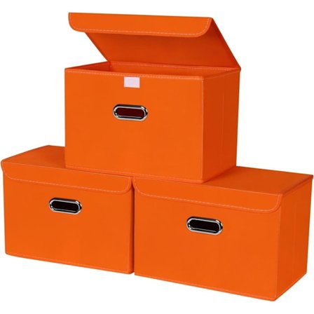 Halloween oppbevaringsboks Oppbevaringskurv med lokk Sammenleggbar boks Halloween dekorasjon_TF_TF