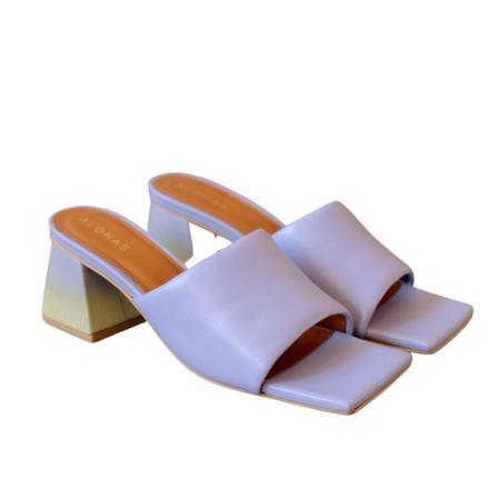 Alohas, Brushed Degradé Sandals Fioletowy, Kobieta, Rozmiar: 40 EU