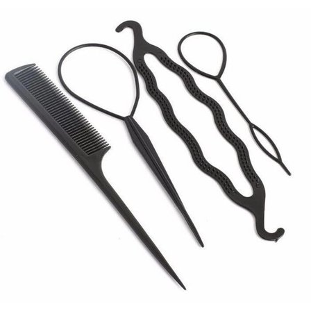 Hårknutsverktyg l Hästsvans l Hårstyling l Hårknut l