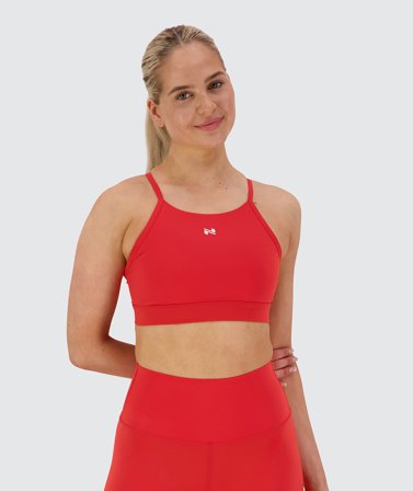 Training Sports Bra | Gymnation candy red / L