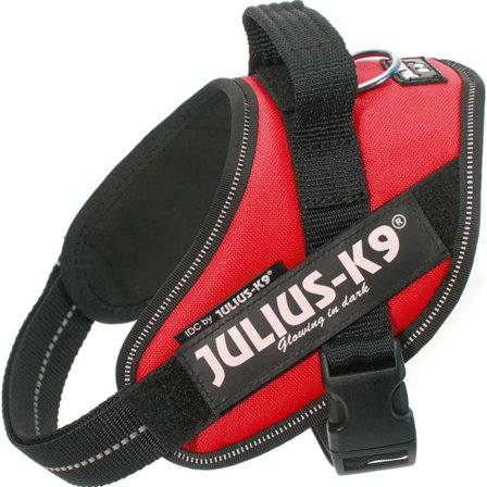 Julius-K9 Idc Harness Mini Dog Harnesses & Dog Collars Red Mini