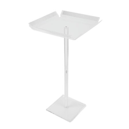 Akryl hårforlengelsesstativ Transparent fletteholder Hårforlengelsesseparatorholder db