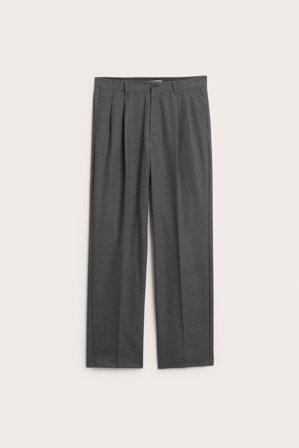 Kappahl | Kostymbyxor | Gråmelerad