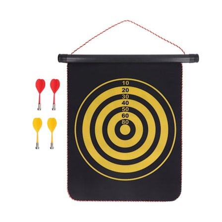 Dubbelsidig Magnetisk Darttavla Interaktivt Säkert Oändligt Kul Spel