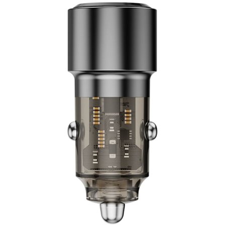 2 i 1 Billader 90W Billader Lading Qc3.0 Scp 3A Pd Billader Lading (Gjennomsiktig Svart)