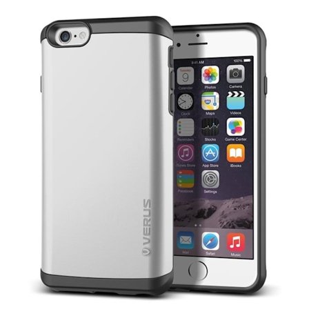 Verus Damda Veil skal med spegel till Apple iPhone 6(S) Plus (Silver)