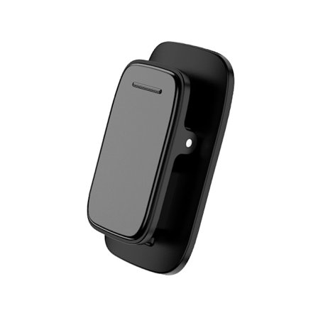 Snygg Mörkgrå Bil Solskydd Glasögon Clip Hållare