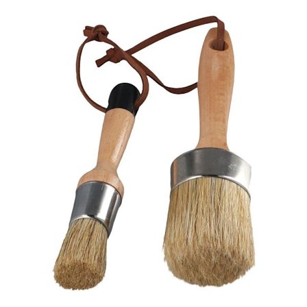 Chalk & Wax Paint Pensel Sett Kalkmaling Trelakkering