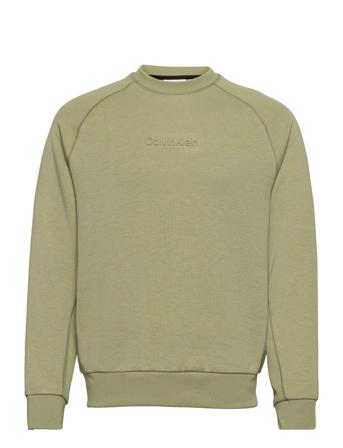 Embossed Logo Comfort Sweatshirt Green Calvin Klein