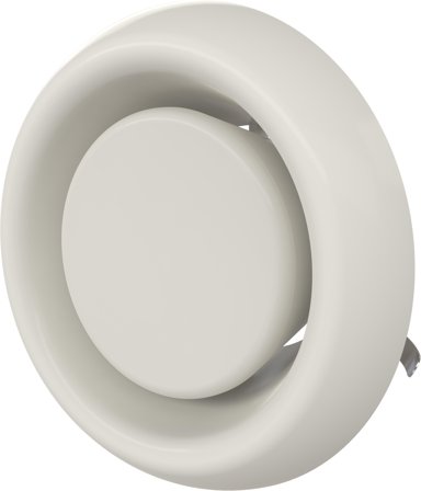 Flexit 02703 Avtrekksenhet hvit 100 mm, Ventilasjon