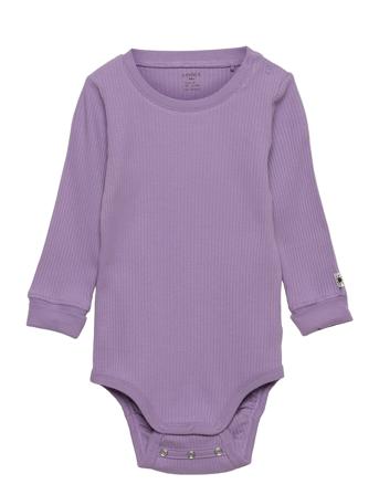 Body Basic Rib Purple Lindex