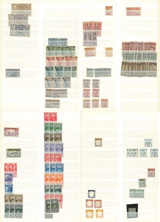 Italien - Dubletsamling i 1 tyk indstiksbog - Postfrisk