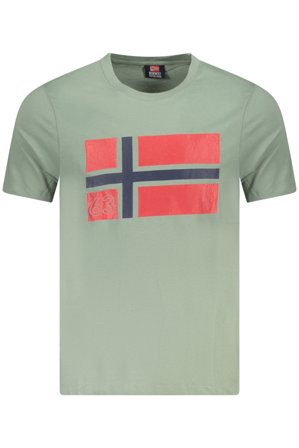 Norway 1963 T-shirt Maniche Corte Uomo Verde
