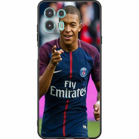 Motorola Edge 20 Lite Svart Skal Kylian Mbappé