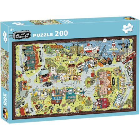 Lassemaja Valleby Pussel 200 bitar