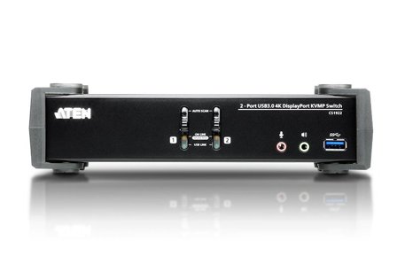 ATEN CS1922 KVMP Switch - KVM / lyd / USB-svitsj - 2 porter