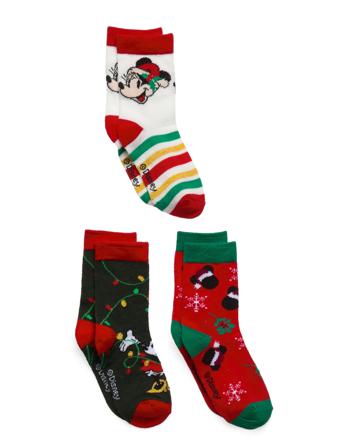 3 Pack Socks Socks & Tights Socks Multi/mønstret Minnie Mouse