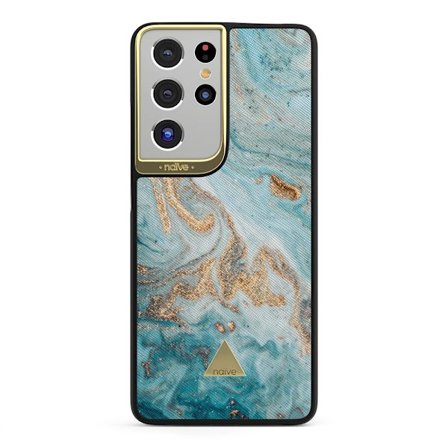 Naive Samsung Galaxy S21 Ultra Skal - Turquoise Dream