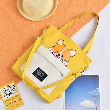 Skulderveske Skolevesker GUL